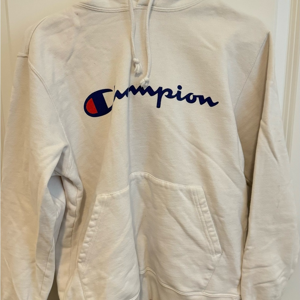 Champion Classic White Hoodie